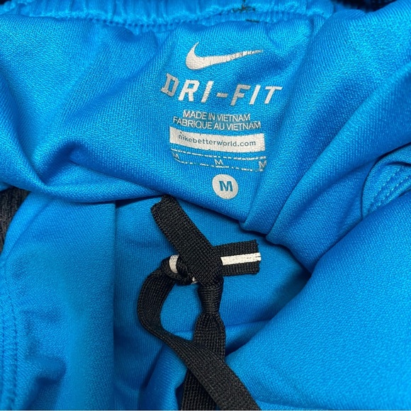 NIKE Dri-Fit Men’s Running Shorts w/ Liner sz M Blue 8” - Picture 4 of 4